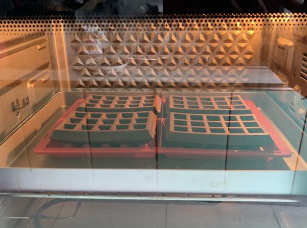 巧克力糯米华夫饼