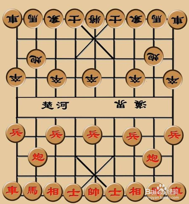 象棋的大小吃法