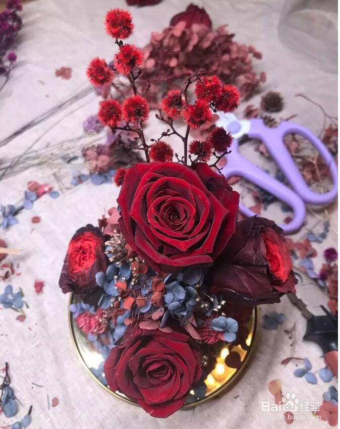 永生花制作方法