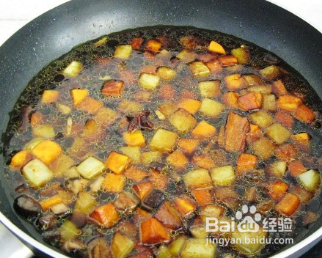 香菇土豆焖面