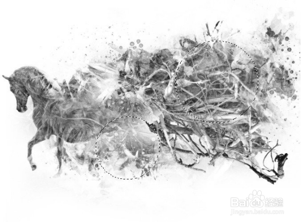 PS建筑插画教程