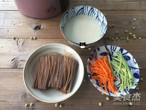 豆浆冷面的做法