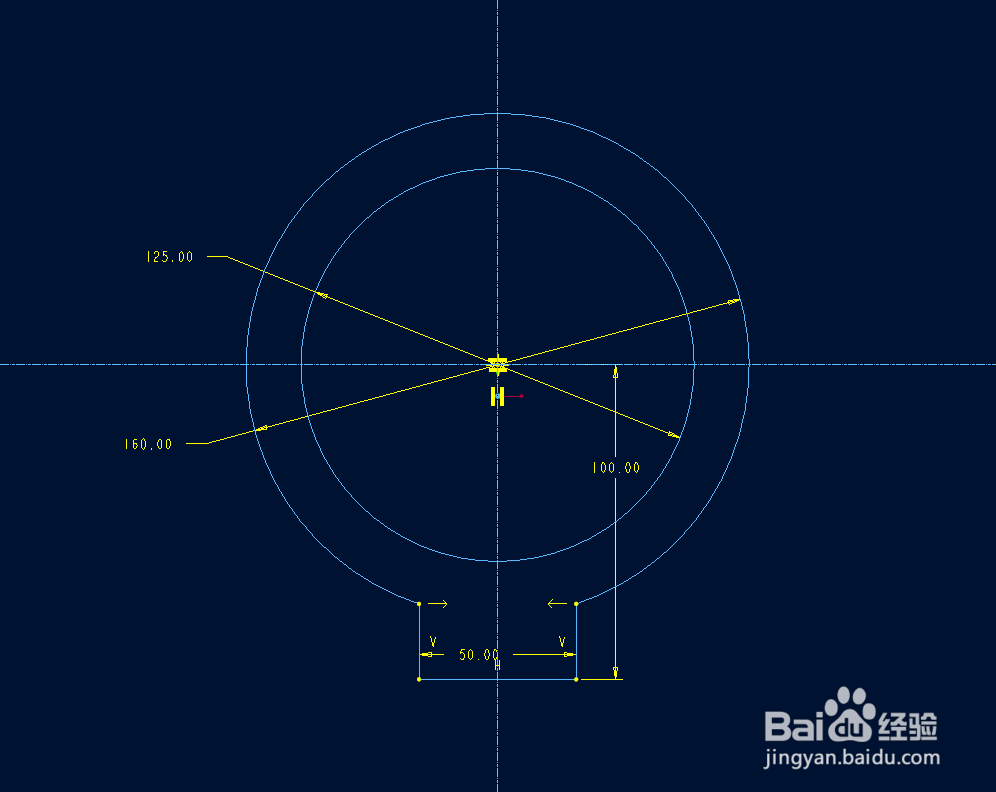 ProE5.0基本功能介绍：[5]机械设计之开口挡圈