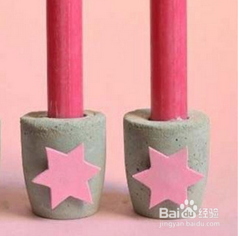 自制蜡烛底座烛台
