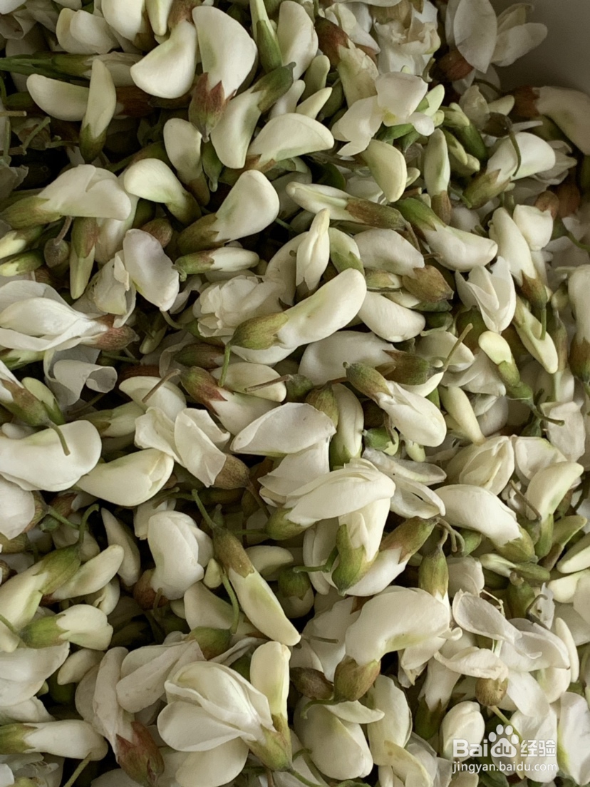 心心念念的鸡蛋炒槐花