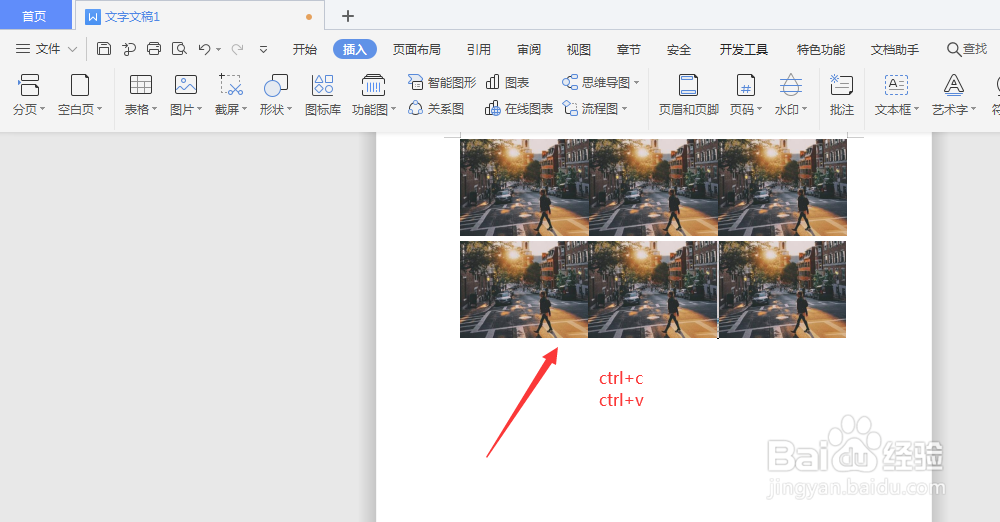WPS文字文档中复制图片方法