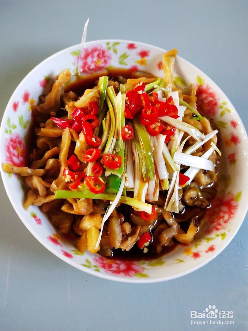 百吃不厌的葱油榨菜