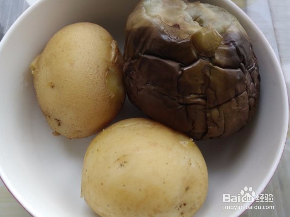 烩茄子土豆（省油版）