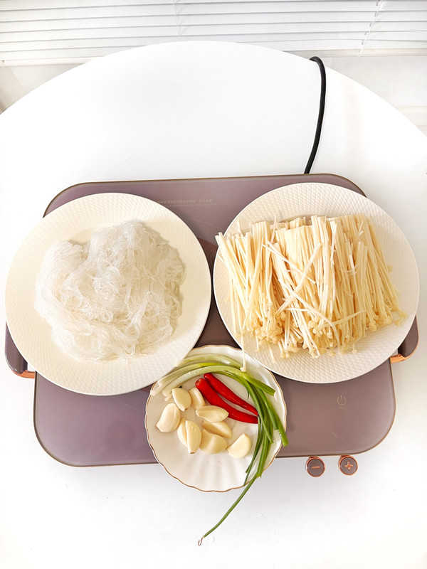 蒜蓉粉丝金针菇