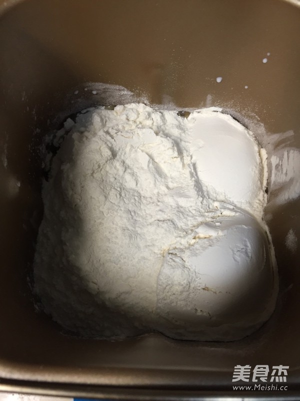 花朵面包的做法