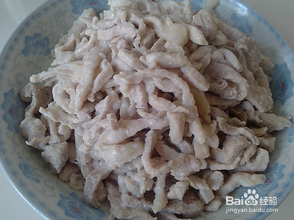 京味十足的京酱肉丝