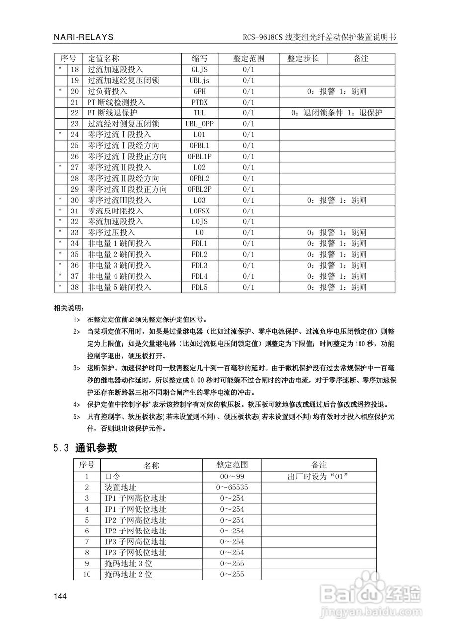 南瑞继保RCS-9681CS变压器后备保护测控装置说明书:[15]