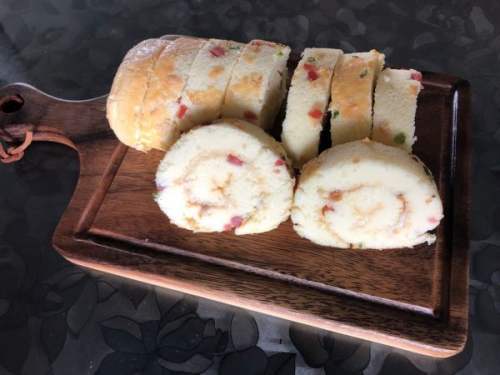 海苔肉松蛋糕卷