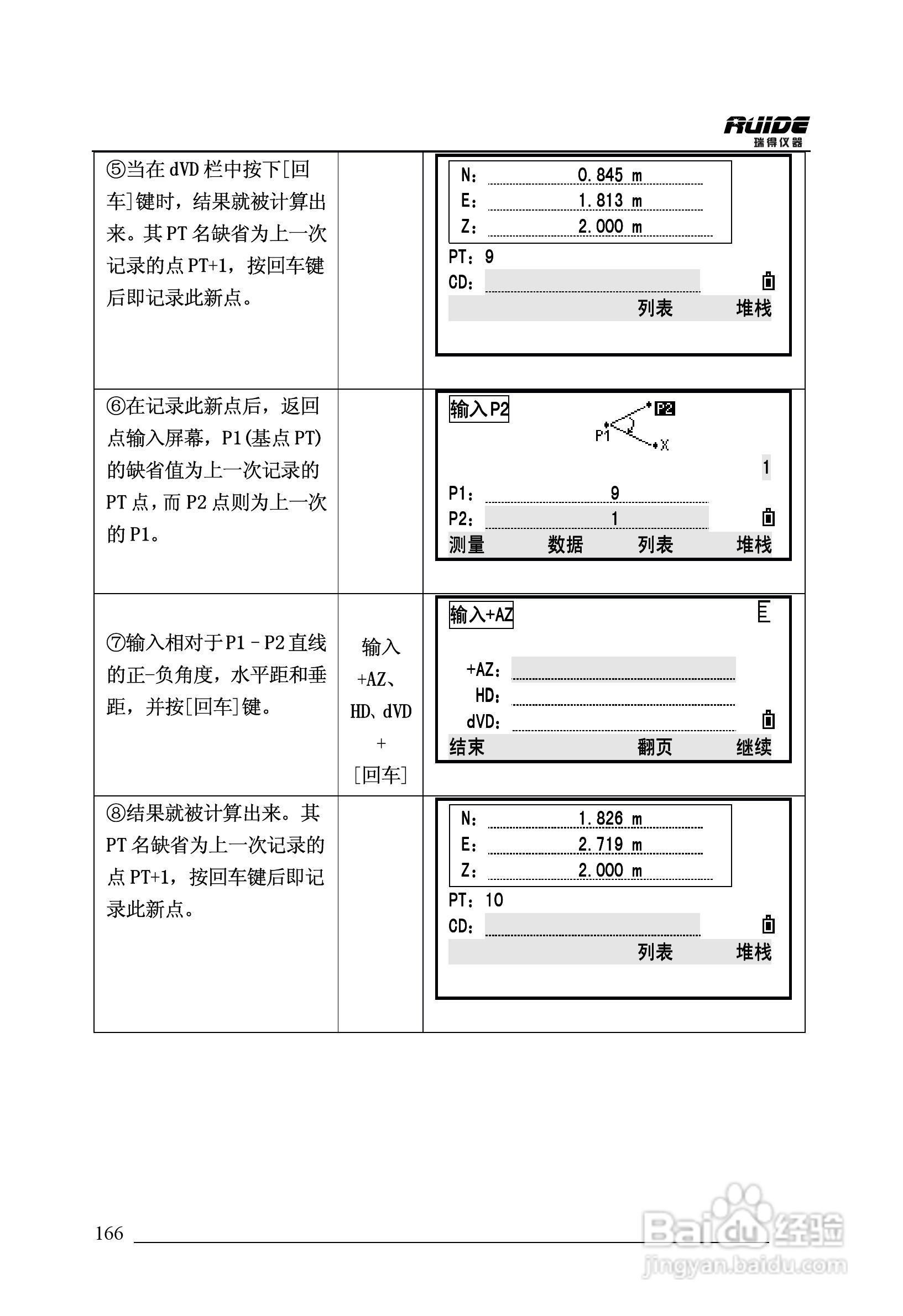 瑞得RTS-862/5R全站仪说明书:[17]