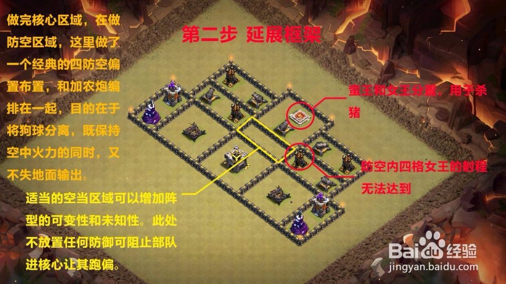 部落冲突九本布阵技巧