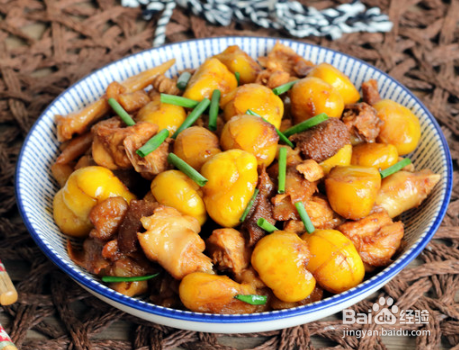 家庭自制板栗烧鸡