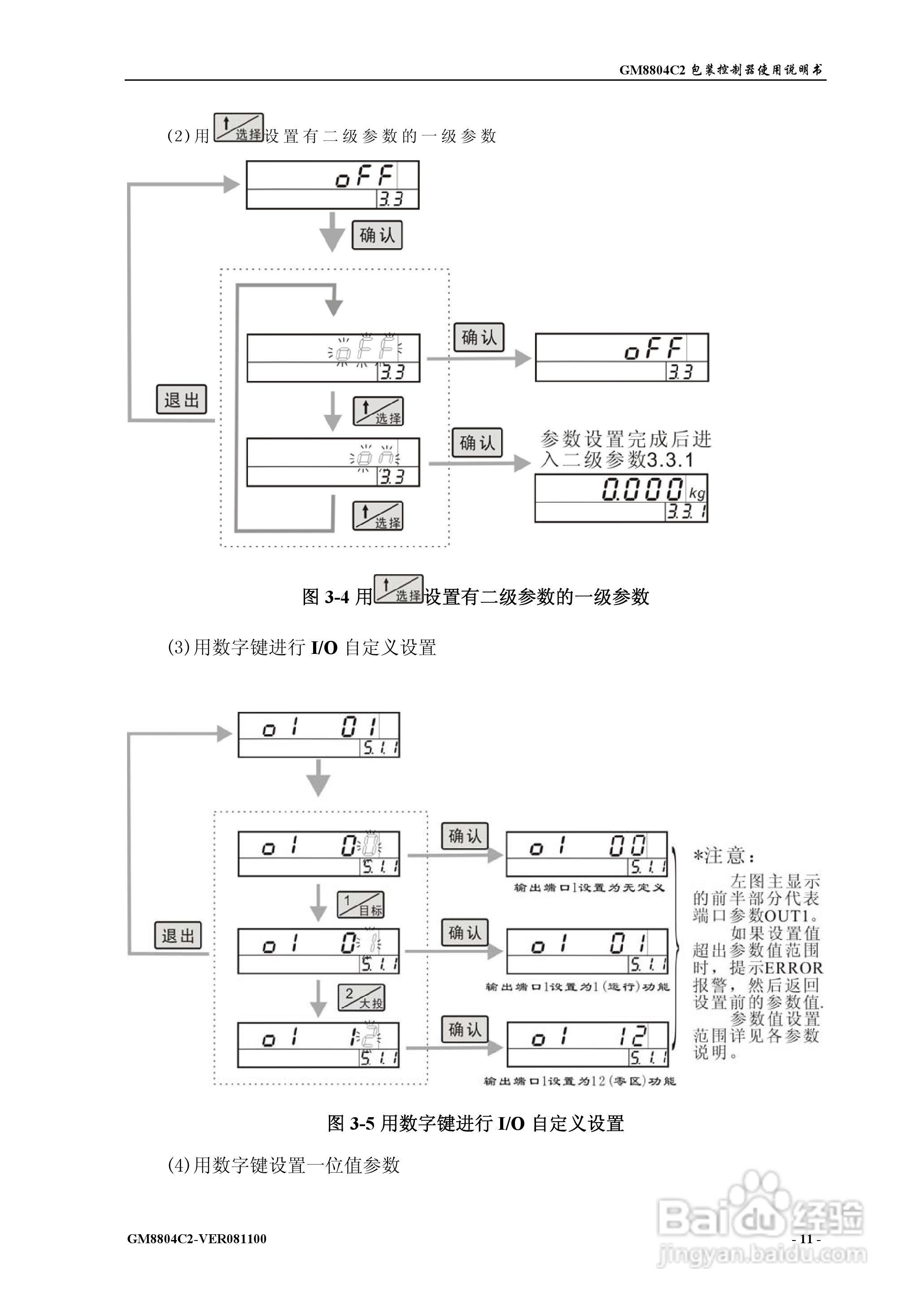 杰曼GM8804C2包装控制器使用说明书:[2]