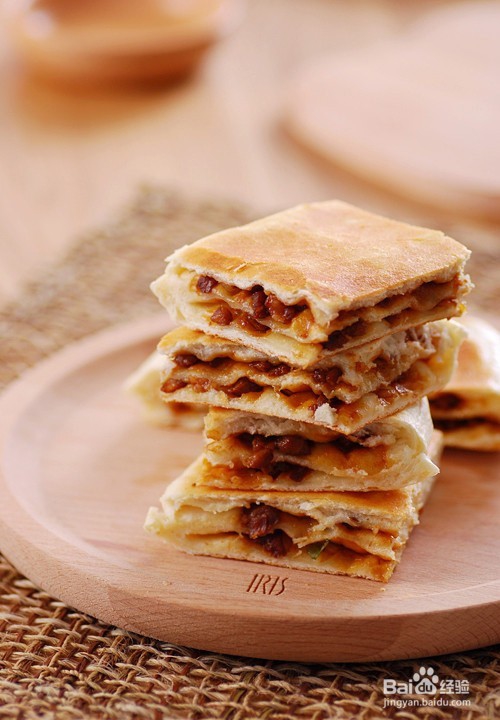 一道简单的主食肉饼