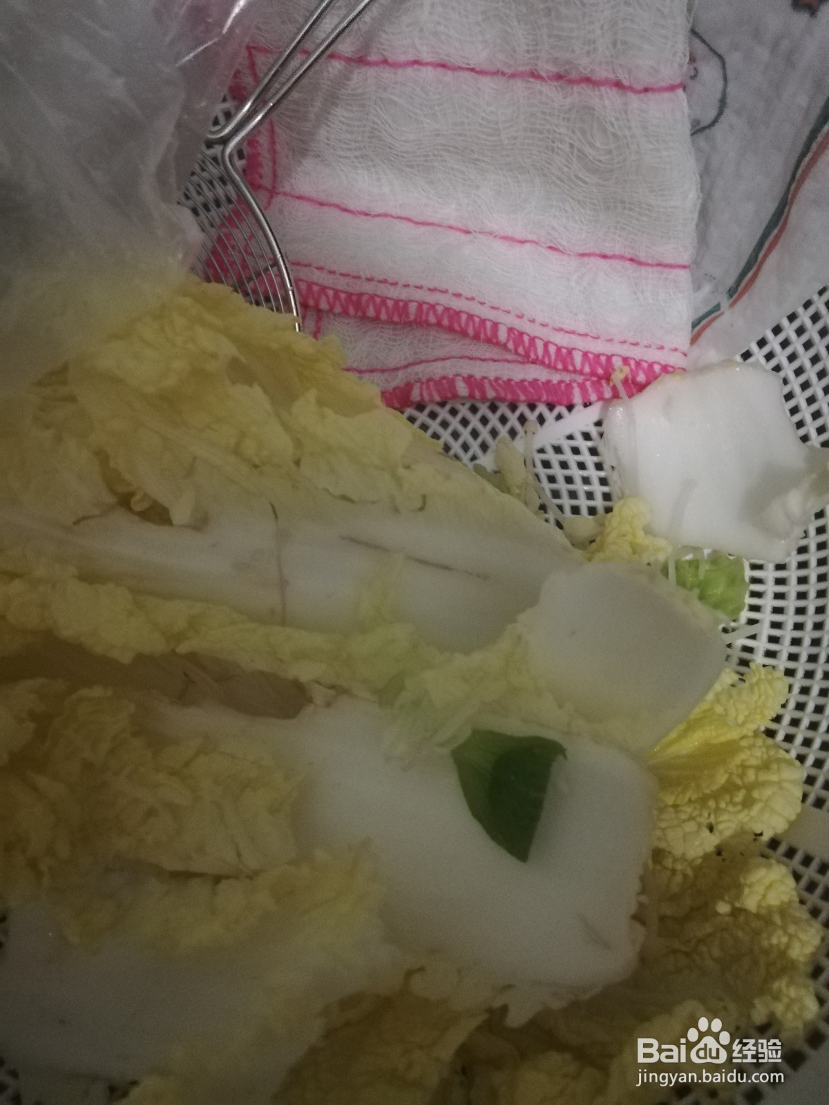 白菜鸡胸肉粥