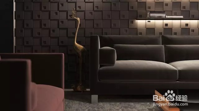 客厅背景墙也可以很高调！