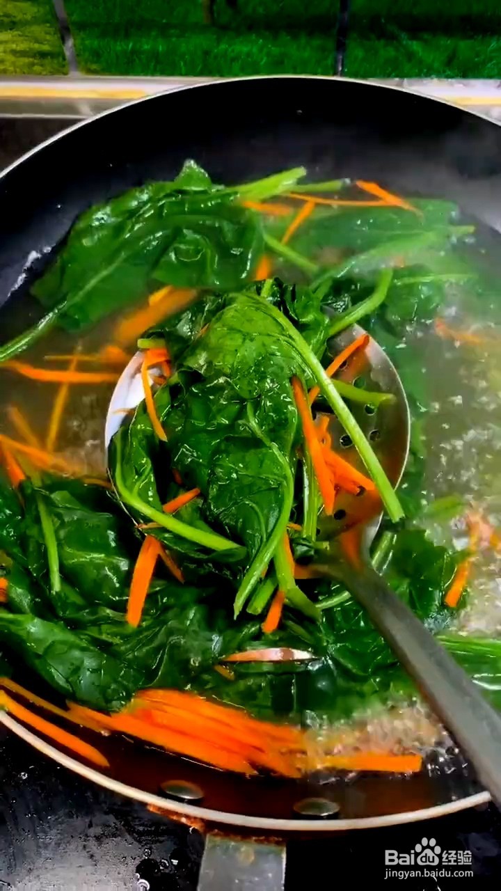 如何制作凉拌菠菜