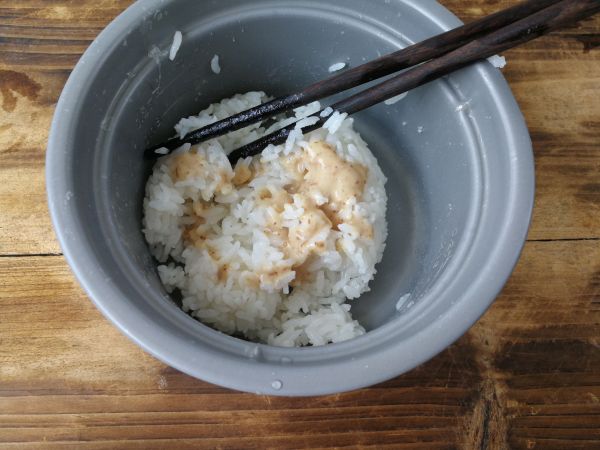 咸蛋黄米饭三文治