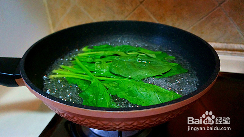 菠菜鸡蛋糕的做法