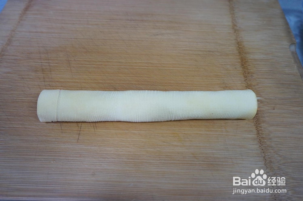 豆腐皮素菜卷——营养丰富口感筋道