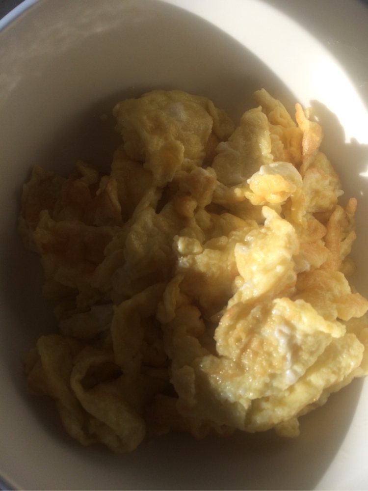 角瓜炒鸡蛋，味道真的棒极了！