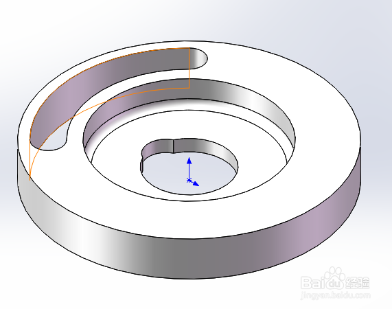 使用Solidworks绘制隔弧板模型