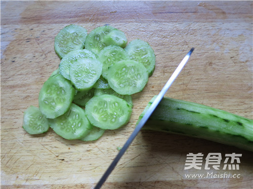 爽口黄瓜片的做法
