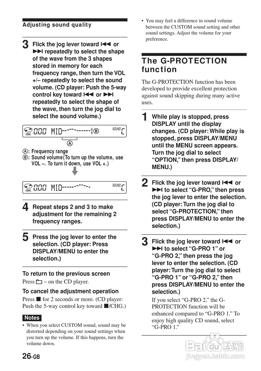 SONY DNE900LS随身听使用说明书:[3]
