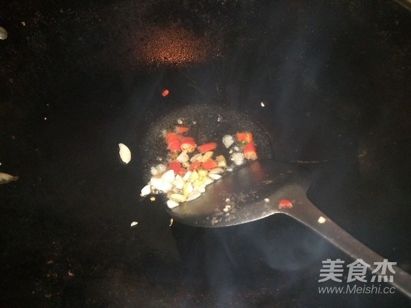小炒花菜的做法