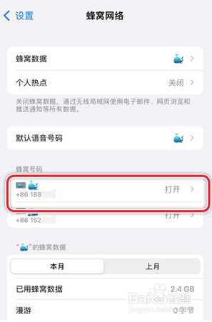 苹果手机apn功能在哪里
