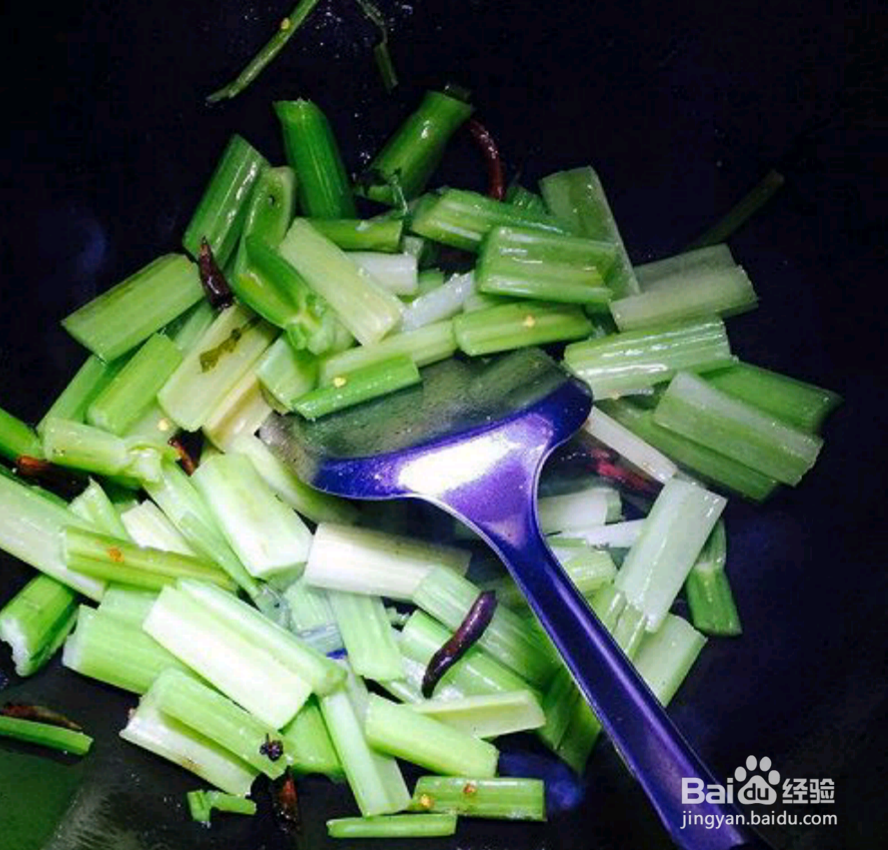 家常菜之豆干芹菜