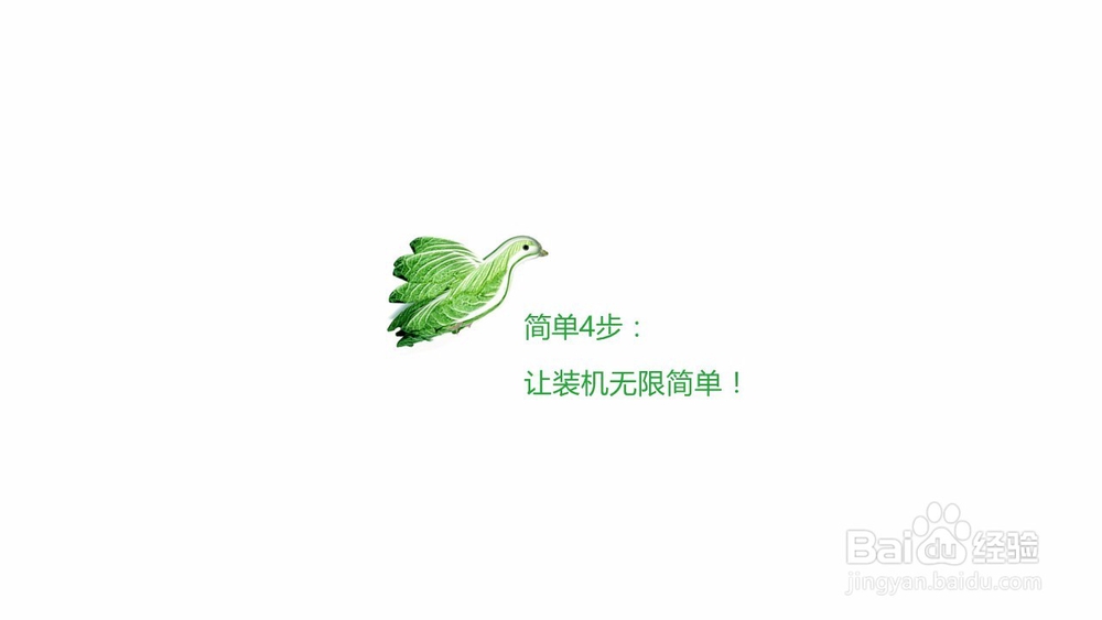 菜鸟/新手/小白也会装系统，
