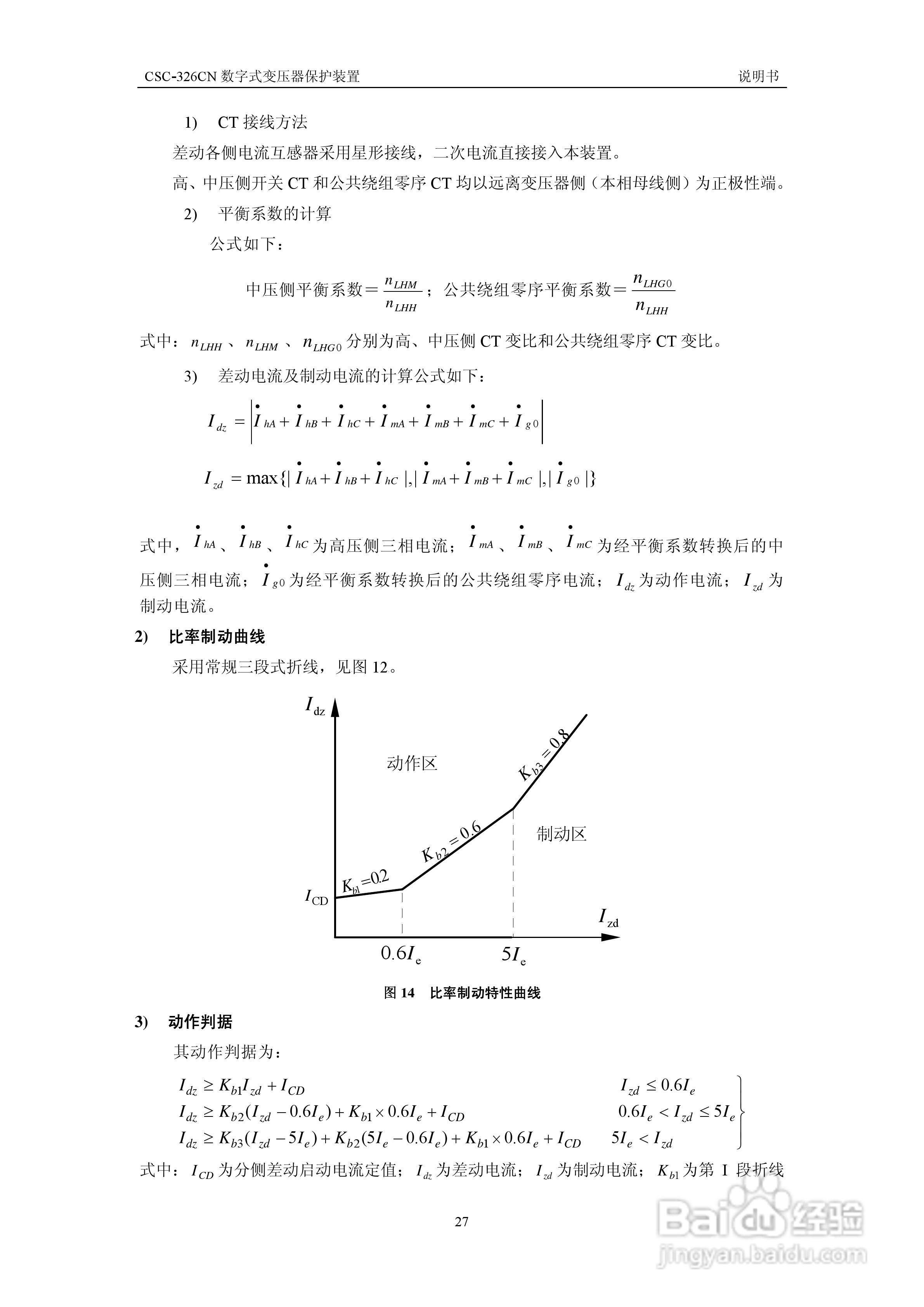 CSC-326CN数字式变压器保护装置说明书:[4]