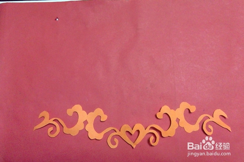 怎样剪云形图案花边儿？创意心形花边