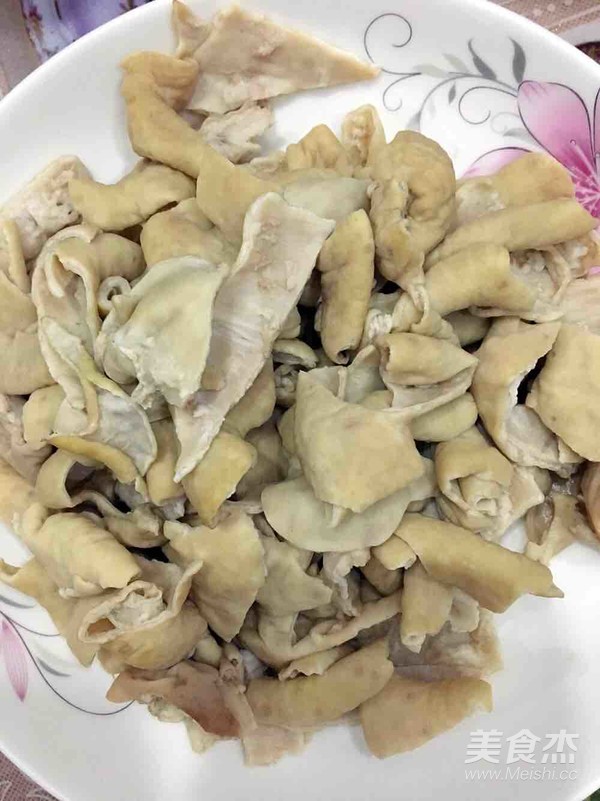 爆炒肥肠的做法