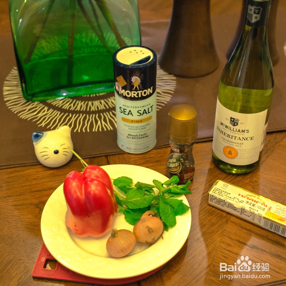 法式白葡萄酒焖青口