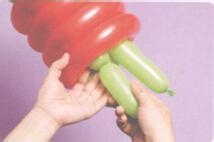 魔法气球造型系列之小花盆