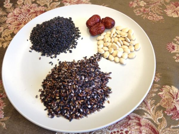 小南瓜蒸血懦米