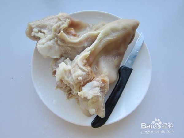 卤猪耳朵的做法