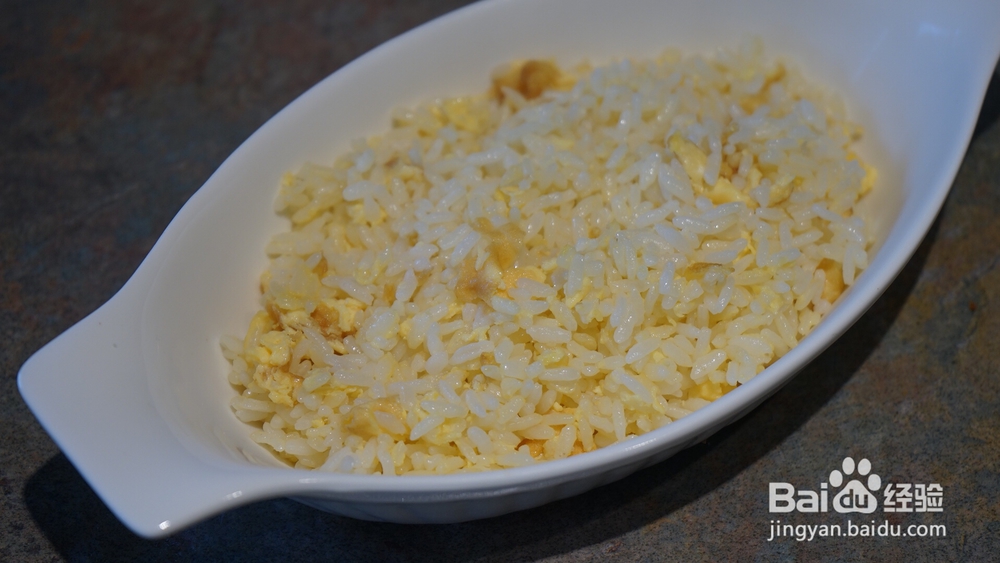 简单做虾仁滑蛋盖饭