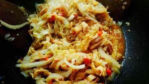 养生食补番茄芡白菜豆腐丝