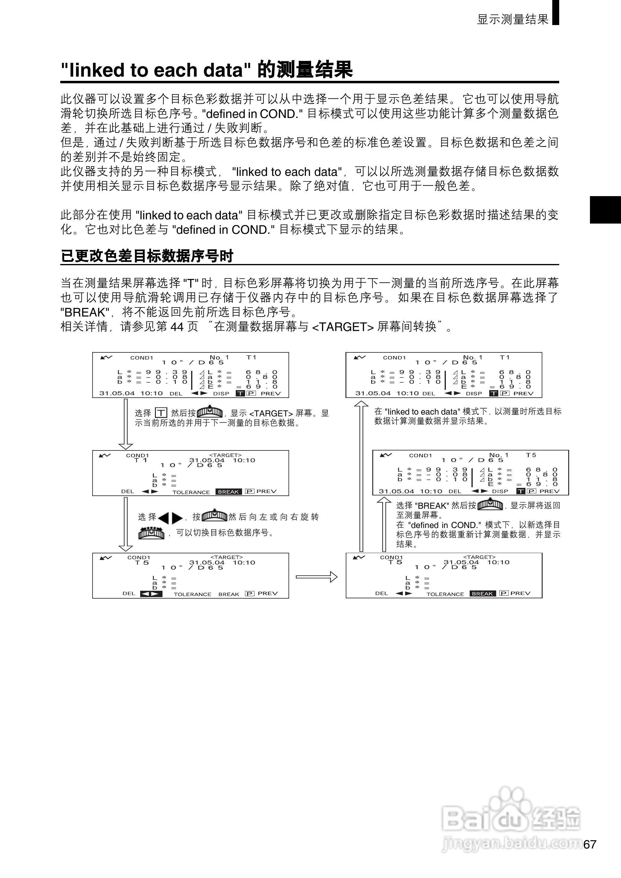 柯尼卡美能达分光测色计CM-2500c使用说明书:[7]