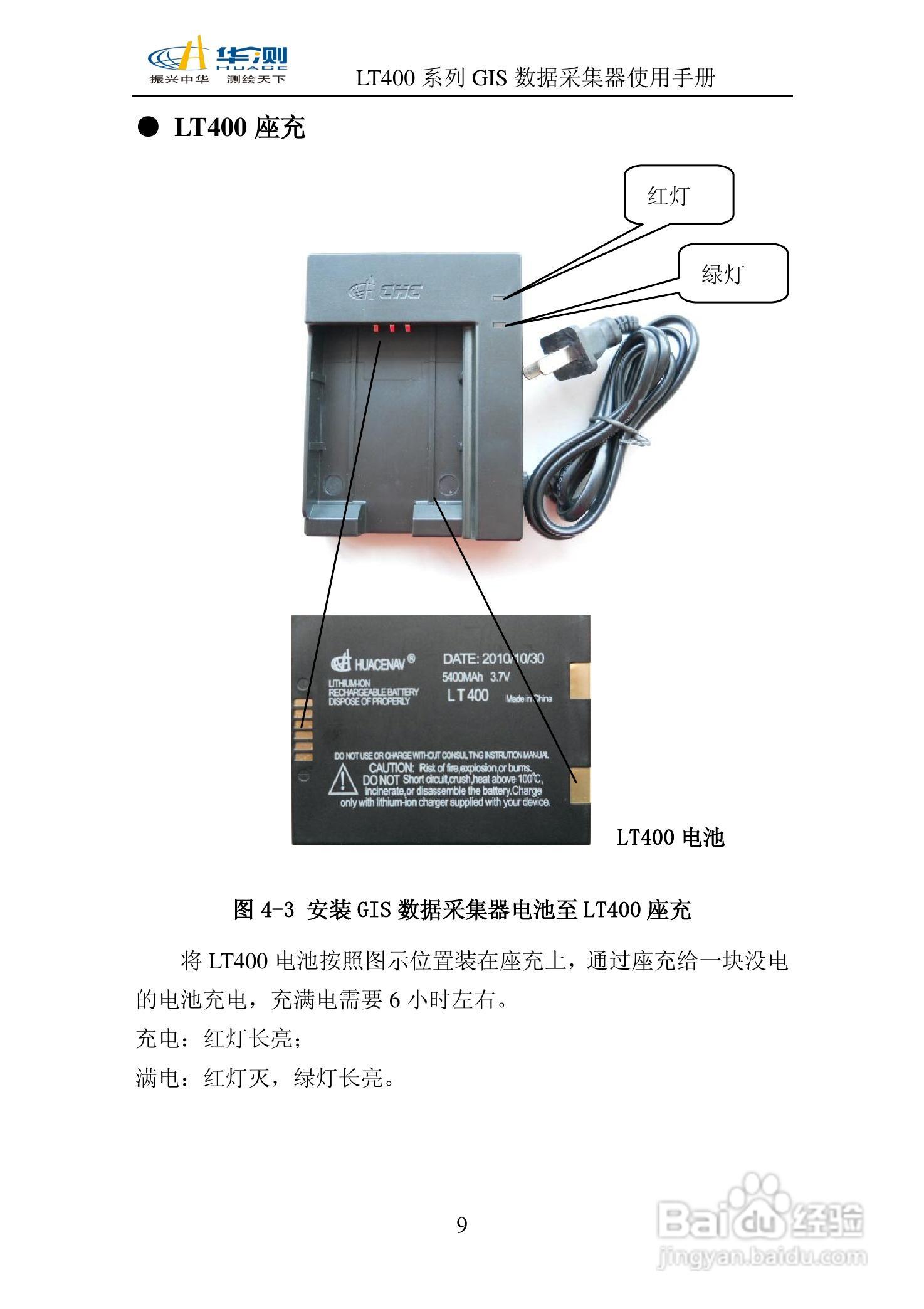 华测LT400 系列GIS 数据采集器说明书:[2]