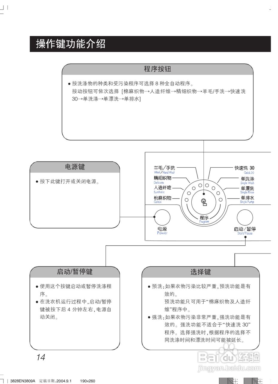 LG WD-N8010(0-9)洗衣机使用说明书:[2]