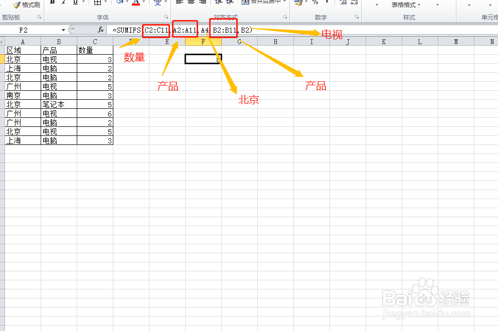 sumifs函数公式详细实例分解！