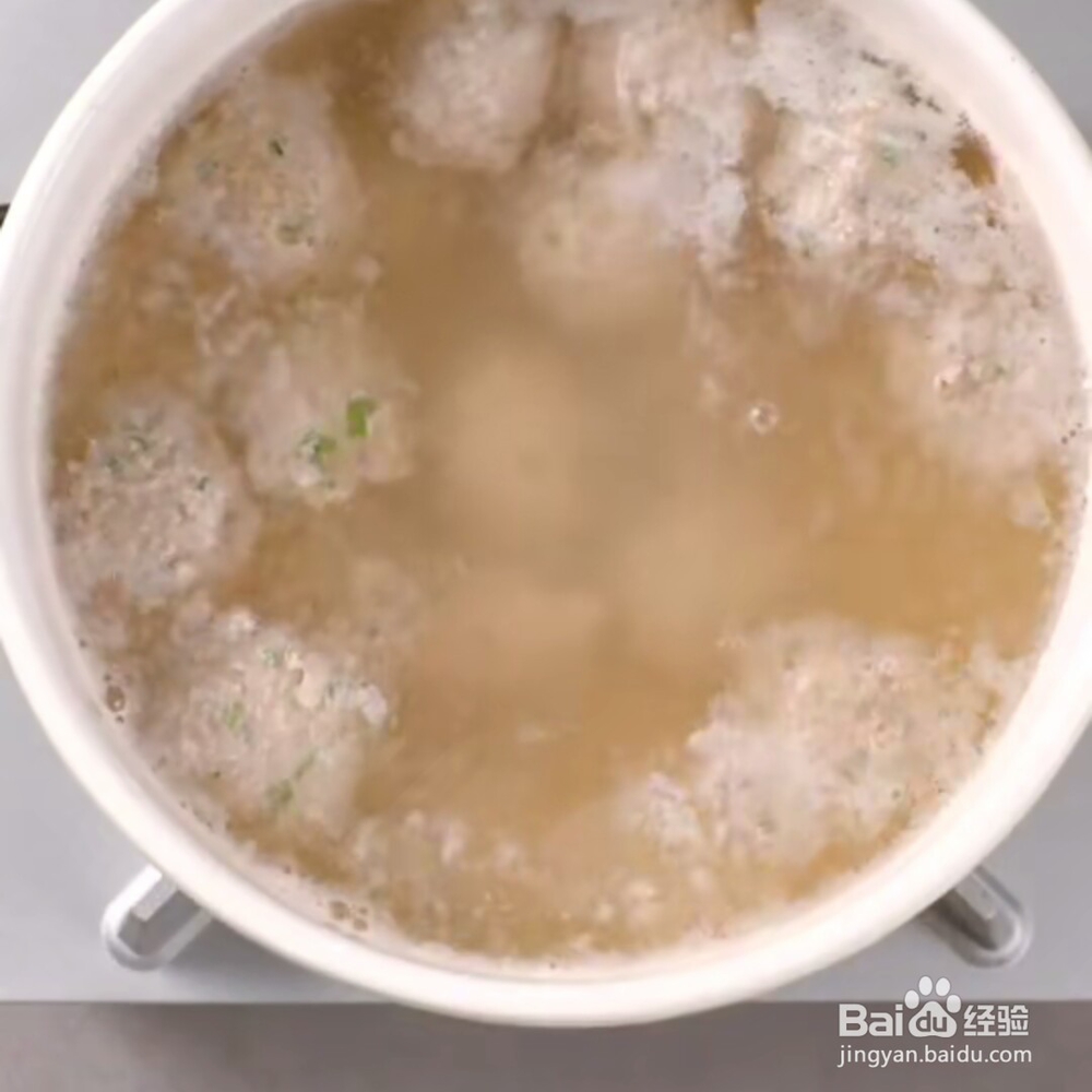 在家做快手冬瓜丸子汤教程